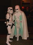  2boys cape darth_vader hello_kitty helmet mask multiple_boys photo star_wars stormtrooper what 