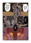  absurd_res battle blood bodily_fluids canid canine canis comic dominant fight heartlessfang hi_res invalid_tag mammal manga muscular nude submissive were werecanid werecanine werewolf werewolf_wednesday wolf 