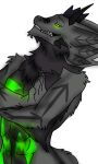  abraxas abraxas_here digital_media_(artwork) fluffy fur gootraxian kaiju_paradise lizard looking_at_viewer male original_characters reptile roblox scalie simple_background solo video_games 