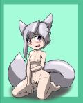  absurd_res anthro breasts butt female hi_res humanoid silver_soul small_breasts solo unknown_artist 