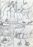  2022 4_toes anthro bodily_fluids breasts comic crush death degradation dialogue dragon english_text eve_softpaw feet female foot_crush foot_focus generation_1_pokemon genitals group hi_res humanoid_feet larger_female low-angle_view male male/female membrane_(anatomy) membranous_wings micro nintendo non-mammal_breasts pikachu pokemon pokemon_(species) pussy saliva scalie size_difference sketch smaller_male sparky_the_chu sparky_the_chu_(character) spitting stomping text toes traditional_media_(artwork) trio video_games western_dragon wings 