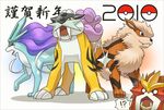  2010 :o arcanine entei o_o pokemon raikou suicune 