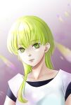  1girl blonde_hair green_eyes long_hair rennie solo sparkle tear_ring_saga tear_ring_saga:_utna_heroes_saga teeth user_anzs2882 