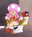  bathroom big_butt blush bodily_fluids bottomwear bottomwear_down butt cappy_(mario) clothed clothing duo fart fart_cloud fart_fetish female gassy humanoid humiliation implied_scat living_toilet looking_at_viewer male male/female mario_bros nintendo panties panties_down pants pants_down partially_clothed pooping_on_another privy public_restroom public_toilet restroom_stall sat_on sittng smelly super_mario_odyssey sweat toadette toilet toilet_bowl toilet_paper toilet_paper_dispenser toilet_seat toilet_slave toilet_use transformation unaware unaware_tf underwear underwear_down video_games wide_hips 