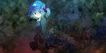  blue_eyes blue_hair colorized hair_bobbles hair_ornament hat highres kawashiro_nitori melisaseventeen murasin short_hair solo touhou twintails two_side_up 