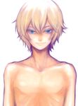 1boy alois_trancy boy kuroshitsuji male male_focus solo topless white_background 