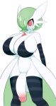  absurd_res big_breasts big_penis bra breasts clothed clothing female gardevoir generation_3_pokemon genitals herm hi_res huge_breasts huge_penis hyper hyper_breasts hyper_genitalia hyper_penis intersex legwear nintendo partially_clothed penis pokemon pokemon_(species) shmeepo solo standing stockings underwear video_games 