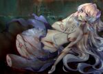  amputee big_breasts blonde_hair blood blood_in_mouth blue_eyes bodily_fluids breasts cut_in_half detailed_background disability empty_eyes female fin genshin_impact gore hair hi_res humanoid imminent_death long_hair marine merfolk mermaid_tail mihoyo navel nipples open_mouth partially_submerged sangonomiya_kokomi_(genshin_impact) solo split_form tail_fin unknown_artist video_games water wounded 