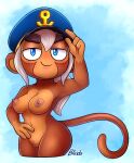  admiral_brickell anthro bloons_tower_defense darkness_blinds female haplorhine mammal monkey ninja_kiwi primate solo 