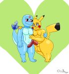  absurd_res animal_genitalia anthro balls bedroom_eyes blind blush charmander duo embrace erection fan_character gem generation_1_pokemon genital_slit genitals hi_res hug ice leaning leaning_on_another magic_user male male/male narrowed_eyes nintendo nude ori-doggo penis pikachu pokemon pokemon_(species) pose romantic romantic_couple seductive sheath side_by_side slit sparky_(ori-doggo) tapering_penis thick_thighs video_games 