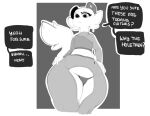  anthro big_butt bodily_fluids bottomwear butt clothing female foxialewd hi_res hole_in_pants kaz_(foxialewd) male mammal mustela mustelid musteline pants solo stoat thick_thighs true_musteline wide_hips yoga_pants 