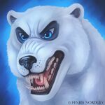  animal_humanoid anthro humanoid male mammal mammal_humanoid nordulv polar_bear solo ursid ursid_humanoid ursine were wereursid zero 