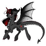  dragon equid equine female feral flazy hasbro horse low_res male mammal my_little_pony pony sfw solo 