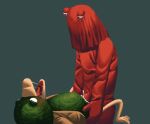  absurd_res ahegao anatid anseriform anthro avian bird bodily_fluids cum cum_inside don&#039;t_hug_me_i&#039;m_scared dreamscreep duck duck_guy_(dhmis) duo feathers genital_fluids genitals green_body green_feathers hi_res humanoid looking_pleasured male male/male penis red_body red_guy_(dhmis) shaded 