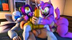  2021 3d_(artwork) accessory amy_rose_the_werehog anal anal_penetration anthro archie_comics areola balls bed bedroom big_areola big_balls big_breasts big_butt big_penis billynr blue_eyes bodily_fluids bottomless bottomless_anthro bottomless_gynomorph bottomless_intersex breasts bubble_butt butt chiropteran claws clothed clothing cock_ring crop_top crossgender cum cumshot curvaceous curvy_figure detailed_background digital_media_(artwork) ear_piercing ear_ring ejaculation erection eulipotyphlan eyelashes eyeshadow fangs fingers fluffy fluffy_tail ftg_crossgender fti_crossgender fur furniture genital_fluids genitals green_eyes group group_sex gynomorph gynomorph/gynomorph hair hair_accessory hairband hand_on_penis handjob headband hedgehog herpestid hi_res holding_penis hourglass_figure huge_balls huge_breasts huge_butt huge_penis inside intersex intersex/intersex jewelry makeup mammal melody_prower mongoose multicolored_body multicolored_fur nipples nude on_bed penetration penile penis penis_accessory penis_jewelry piercing pink_body pink_fur pink_hair pubes purple_hair ring_piercing rouge_the_werebat sega sex sharp_teeth shirt short_hair small_waist sonic_the_hedgehog_(archie) sonic_the_hedgehog_(comics) sonic_the_hedgehog_(series) sonic_unleashed source_filmmaker tan_body tan_fur teal_eyes teeth thick_thighs threesome tongue tongue_out topwear trio two_tone_body two_tone_fur under_boob vein veiny_penis voluptuous were werechiropteran wereeulipotyphlan werehog white_body white_fur white_hair wide_hips yellow_body yellow_fur 