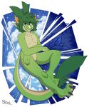  absurd_res anthro basil_razhak_lenange basilthedragon black_claws claws dragon facial_horn feathers green_body green_hair green_scales hair hi_res horn humanoid leaf male nose_horn paws scales sitting slim solo 