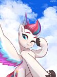  2021 23:31 absurd_res blue_eyes blue_hair blue_tail cloud cutie_mark digital_media_(artwork) equid equine eyelashes feathered_wings feathers female feral fur hair hasbro hi_res hooves mammal marenlicious mlp_g5 multicolored_body multicolored_feathers multicolored_hair multicolored_tail multicolored_wings my_little_pony one_eye_closed pegasus pink_hair pink_tail purple_hair sky smile solo white_body white_fur wings wink zipp_storm_(mlp) 