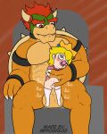  age_difference anthro baby baby_peach balls bodily_fluids bored bored_expression bowser countershading crying duo female forced genitals hi_res human inprogress interspecies male male/female mammal mario_bros nintendo pacifier penetration penis pussy rape sex size_difference tears video_games young 