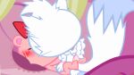  animated anthro duo female friends giggles giggles_(htf) happy happy_tree_friends hi_res male male/female nemao plant snowers snowers_(fan_character) tree 