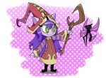  2016 clothed clothing digital_media_(artwork) duo fairy female green_eyes hair hat headgear headwear humanoid humanoid_pointy_ears league_of_legends long_hair lulu_(lol) nelljoestar not_furry purple_body purple_hair riot_games size_difference smile staff standing video_games wings yordle 