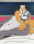  absurd_res canid canine canis duo fox fox_mccloud hi_res male male/male mammal nintendo star_fox video_games wolf wolf_o&#039;donnell 