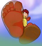  anthro archie_comics bodily_fluids clothing dress echidna feet female foot_focus footwear hair hi_res humanoid_feet imaslowperson knuckles_the_echidna lara-le low-angle_view mammal monotreme red_hair sandals sega soles solo sonic_the_hedgehog_(archie) sonic_the_hedgehog_(comics) sonic_the_hedgehog_(series) sweat sweaty_feet worm&#039;s-eye_view 