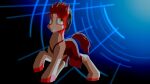  16:9 absurd_res art3mis clothing dress equid equine female friendship_is_magic green_eyes hair hasbro hi_res horse mammal my_little_pony pony ready_player_one red_clothing red_dress red_hair smile solo solo_focus widescreen 