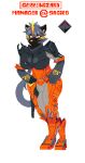  animated anthro armor big_breasts breasts destiny destiny_(video_game) destiny_2 duo female gekkowizard generation_7_pokemon ghost_(destiny) hi_res legendary_pokemon nintendo pokemon pokemon_(species) short_playtime standing video_games warmind xi_(ghost) zeraora zeta zeta_(zeraora) 