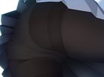  ass ass_focus black_legwear close-up crotch_seam hirasawa_yui k-on! panties panties_under_pantyhose pantyhose samuneturi skirt solo underwear upskirt white_panties 