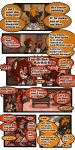  1:2 2020 9:18 anthro biped collar comic detailed_background dialogue duo english_text eyes_closed fur hair havoc_(tatsuchan18) hi_res hyaenid male mammal open_mouth speech_bubble standing tatsuchan18 text 