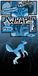  1:2 2020 9:18 anthro biped canid cobalt_(tatsuchan18) comic dialogue english_text eyes_closed fur hair hi_res male mammal onomatopoeia open_mouth solo sound_effects speech_bubble tatsuchan18 text 