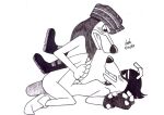  2021 anal anal_penetration anthro arata_(artist) beagle_boys black_and_white black_arts_beagle canid canine canis clothing disney domestic_dog ducktales ducktales_(2017) duo faris_djinn from_front_position genitals gloves hair handwear line_art lying male male/male male_penetrated male_penetrating male_penetrating_male mammal missionary_position monochrome nude on_back open_mouth penetration penis sex signature traditional_media_(artwork) 