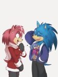  amy_rose canine conditional_dnp eulipotyphlan fangs female hedgehog kayla-na male mammal sleeping smile sonic_(series) sonic_the_hedgehog wolf 