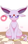  &lt;3 alacarte ambiguous_gender cleaning_tool eeveelution espeon feather_duster feral fur generation_2_pokemon hi_res looking_at_viewer nintendo pokemon pokemon_(species) purple_body purple_fur solo video_games wide_hips 