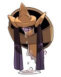  aegislash bright_pupils commentary_request crying full_body korean_commentary looking_down no_humans pokemon pokemon_(creature) puddle purple_eyes redlhzz sad simple_background solo sword tears weapon white_background white_pupils 
