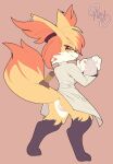  anthro anus braixen clothing coat female generation_6_pokemon genitals hi_res lab_coat nintendo peek pokemon pokemon_(species) pussy quinto topwear video_games 