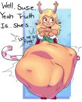  animated anthro breasts candy candy_cane cervid deltarune dessert digestion digestion_noises digestion_sequence duo female female/female food hi_res mammal noelle_holiday panthera_cantus susie_(deltarune) undertale_(series) video_games vore weight_gain 