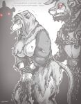  anthro big_breasts bodily_fluids breasts captured female hellcross mammal murid murine nipples partial_nudity rat rodent skaven tears warhammer_(franchise) 