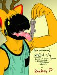  absurd_res anthro duo full_tour hi_res machine male male/male open_mouth protogen protogen_visor rhodesy vore 