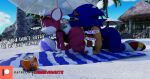  3d_(artwork) all_fours anal anthro ball beach beach_ball beach_towel beverage beverage_can big_butt blue_body blue_fur butt camseven chip_(sonic) clothing digital_media_(artwork) duo english_text erection eulipotyphlan eyes_closed footwear fur girly hair half-closed_eyes hedgehog hi_res inflatable male male/male mammal narrowed_eyes oral outside public public_exposure public_sex red_body red_clothing red_footwear red_fur red_shoes rimming seaside sega sex shoes size_difference soda sonic_the_hedgehog sonic_the_hedgehog_(series) sonic_unleashed teapot_(body_type) text thick_thighs tongue tongue_out towel umbrella unknown_species watermark white_hair wide_hips wings 