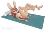  absurd_res anthro butt female female/female furry hi_res kitsukky lagomorph leporid mammal nsfw rabbit solo 