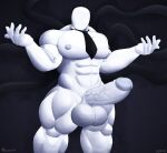  abs absurd_res balls big_balls big_body big_muscles big_pecs big_penis clothed clothing creepypasta digital_media_(artwork) erection foreskin genitals hi_res huge_balls huge_muscles huge_penis humanoid humanoid_genitalia humanoid_penis hyper hyper_balls hyper_genitalia hyper_muscles hyper_penis looking_at_viewer luvian_art male muscular muscular_male nipples nude partially_clothed pecs penis retracted_foreskin simple_background slenderman solo tentacles vein veiny_penis video_games 