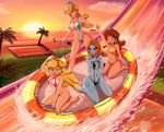  alternate_costume blonde_hair breasts covered_nipples flipped_hair hair_over_one_eye inflatable_raft large_breasts mario_(series) md5_mismatch midna midna_(true) multiple_girls one-piece_swimsuit princess_daisy princess_peach rosetta_(mario) sigurd_hosenfeld slingshot_swimsuit splashing spoilers super_mario_bros. swimsuit the_legend_of_zelda the_legend_of_zelda:_twilight_princess water_slide 
