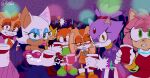  amy_rose anthro blaze_the_cat chiropteran cream_the_rabbit eulipotyphlan female group hedgehog hi_res honey_the_cat kayllacat lagomorph leporid mammal marine_the_raccoon procyonid rabbit raccoon rouge_the_bat sega sonic_the_fighters sonic_the_hedgehog_(series) vanilla_the_rabbit 