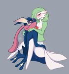  amphibian anthro bedroom_eyes blush bodily_fluids dripping duo ear_blush eye_contact female female_on_top gardevoir generation_3_pokemon generation_6_pokemon genital_fluids greninja grey_background hi_res holding_hips humanoid humanoid_on_anthro humanoid_on_top looking_at_another looking_pleasured male male/female narrowed_eyes nightrose_desires nintendo on_top one_eye_obstructed pokemon pokemon_(species) pussy_juice pussy_juice_drip pussy_juice_on_leg red_eyes saint_position seductive shoulder_grab simple_background smile video_games white_body 