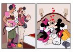  &lt;3 2022 absurd_res anthro bed black_nose blackshirtboy bra clothing disney dress duo female ftm_transformation furniture gender_transformation growth hi_res human human_to_anthro kissing male male/female mammal mickey_mouse minnie_mouse mouse mtf_transformation murid murine on_bed pink_clothing pink_dress pink_high_heels ribbons rodent species_transformation surprise tail_growth transformation underwear 