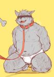  absurd_res anthro bdsm blindfold briefs bulge cai1448331577 canid canine canis clothing collar dog_food dog_treat domestic_dog hi_res leash lifewonders male mammal moritaka nipples pet_food petplay roleplay scar tighty_whities tokyo_afterschool_summoners underwear video_games white_briefs white_clothing white_underwear 