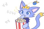  female feral food hi_res league_of_legends popcorn riot_games solo video_games yuumi_(lol) yuumisocute 