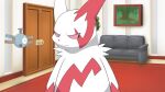  ace_attorney angry anthro capcom courtroom fur furniture generation_1_pokemon generation_3_pokemon hi_res magnemite male matchstick_39 nintendo parody pink_eyes pokemon pokemon_(species) sofa video_games white_body white_fur zangoose 