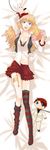  alternate_hairstyle bad_id bad_pixiv_id beatrice blonde_hair blue_eyes dakimakura flower formal hair_flower hair_ornament legs long_hair lying moros necktie red_hair rose smile socks solo suit tattoo thighhighs umineko_no_naku_koro_ni ushiromiya_battler zettai_ryouiki 